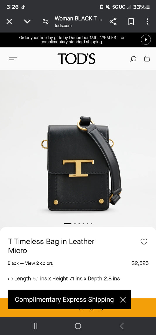 Timeless bag