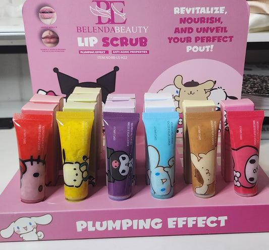 Sanrio Lip Scrubs